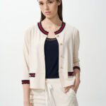 Ζακέτα με scallop rib αντιθέσεις (4)