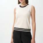 Τοπ αμάνικο με striped rib (2)