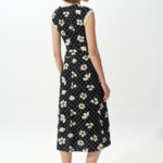 Φόρεμα daisy monogram με lurex rib (5)