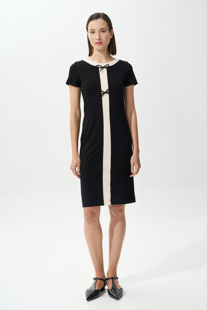 Φόρεμα ίσιο με φιόγκους (1)