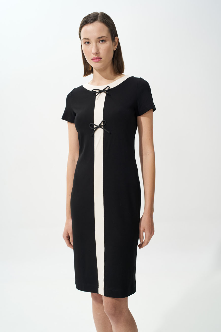 Φόρεμα ίσιο με φιόγκους (4)