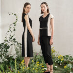 Φόρεμα με αντιθέσεις στο πλάι (2)