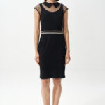 Φόρεμα σε συνδυασμό με κεντημένο τούλι (1)