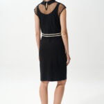 Φόρεμα σε συνδυασμό με κεντημένο τούλι (5)