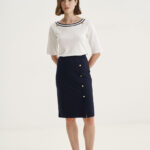 12506 Φούστα με κουμπιά εμπρός (1)