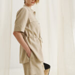 12517 Βερμούδα cargo με μείγμα λινού (1.)