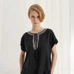 12521 Τουνίκ κεντήματα με μείγμα λινού (2)