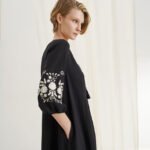 12522 Φόρεμα κεντήματα με μείγμα λινού (4)