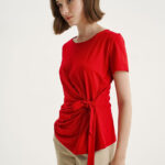 12538 Μπλούζα με δέσιμο στο πλάι (1)