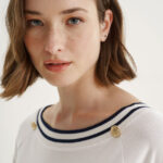 12544 Μπλούζα ρεγκλάν με striped rib (2)