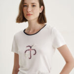 12547 T-shirt με logo τύπωμα (1)