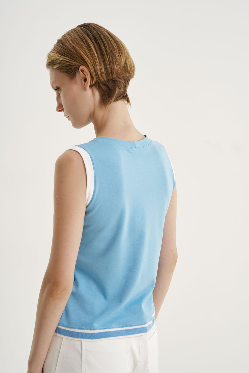 12569 Τοπ αμάνικο με striped rib (5)