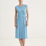12571 Φόρεμα wrap με δέσιμο (1)