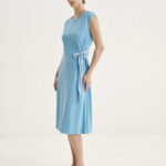 12571 Φόρεμα wrap με δέσιμο (3)