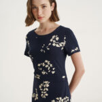 12576 Φόρεμα με ρέλια flower print (2)