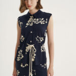 12577 Αμάνικη ζακέτα flower print (1)