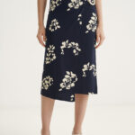 12578 Φούστα wrap flower print (2)