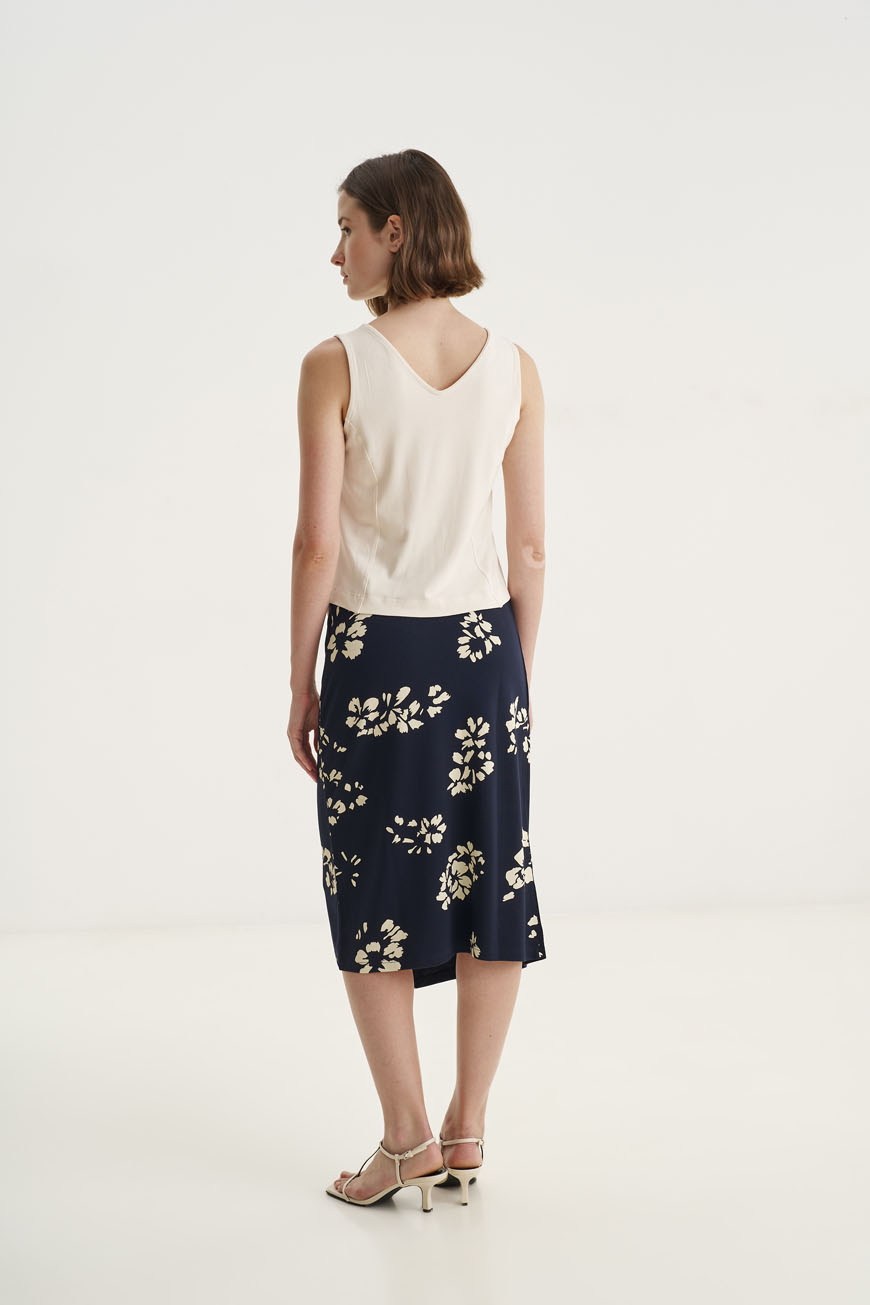 12578 Φούστα wrap flower print (5)