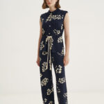 12581 Παντελόνι flower print (1)