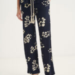 12581 Παντελόνι flower print (2)