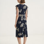 12584 Φόρεμα Ve drape flower print (5)