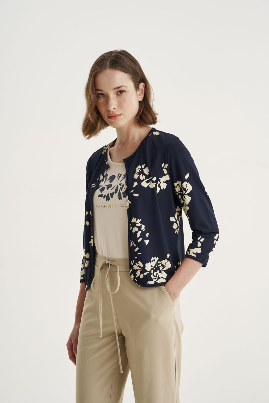 12586 Τοπ με foil flower print (2)