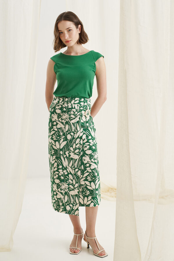 Φούστα wrap tulips