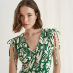 12593 Φόρεμα Ve drape tulips (2)