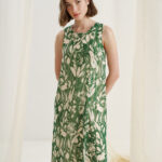 12596 Φόρεμα άνετο σε μουσελίνα tulips (3)