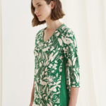 12599 Μπλούζα tulips 34 με contrast στο πλάι (1)