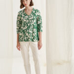 12599 Μπλούζα tulips 34 με contrast στο πλάι (2)