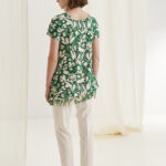 12600 Μπλούζα άνετη με συνδυασμό μουσελίνα tulips (5)