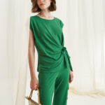 12602 Μπλούζα ζαπονέ με δέσιμο στο πλάι (1)