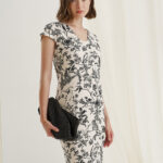 12609 Φόρεμα με φιόγκο στην πλάτη birds (4)