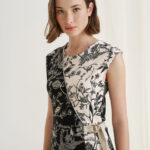 12613 Φόρεμα wrap με αντιθέσεις birds (2)