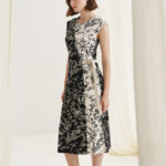 12613 Φόρεμα wrap με αντιθέσεις birds (3)