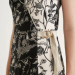 12613 Φόρεμα wrap με αντιθέσεις birds (4)