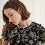 12615 Μπλούζα με contrast birds (1)