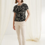 12615 Μπλούζα με contrast birds (4)