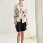 12619 Ζακέτα Ve piece-print birds (1)