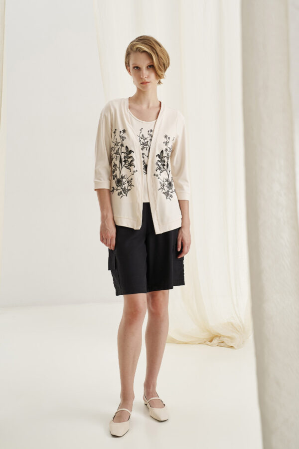 Ζακέτα Ve piece-print birds