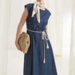 12637 Φόρεμα denim με τσέπες (2)