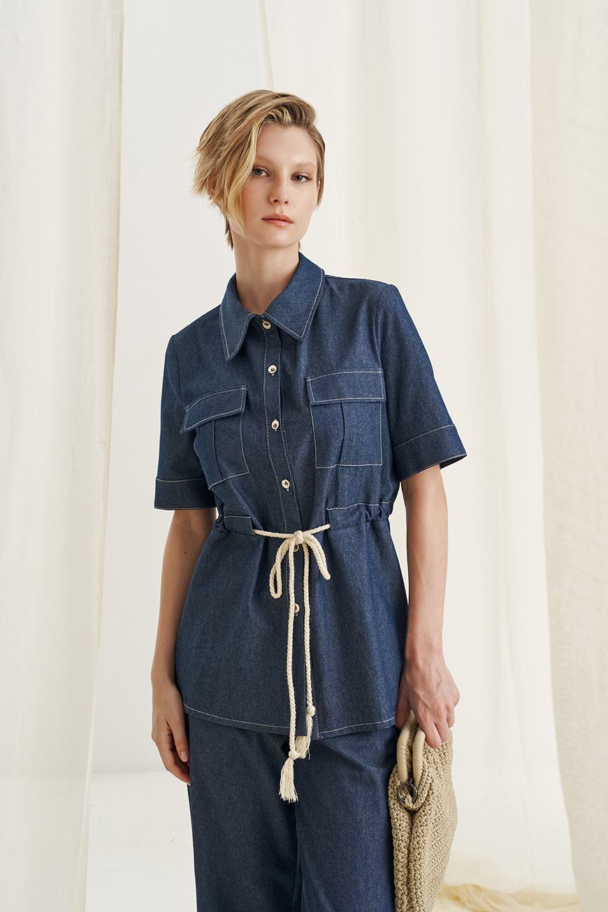 12638 Πουκάμισο cargo denim (1)