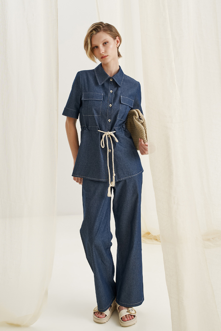 12638 Πουκάμισο cargo denim (4)