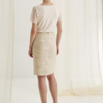 12676 Μπλούζα με μουσελίνα αντιθέσεις και βολάν (5)