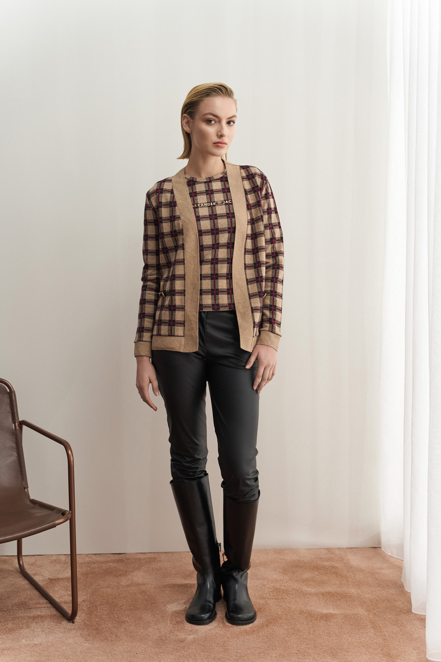 12725 Ζακέτα Ve tartan ζακάρ (3)