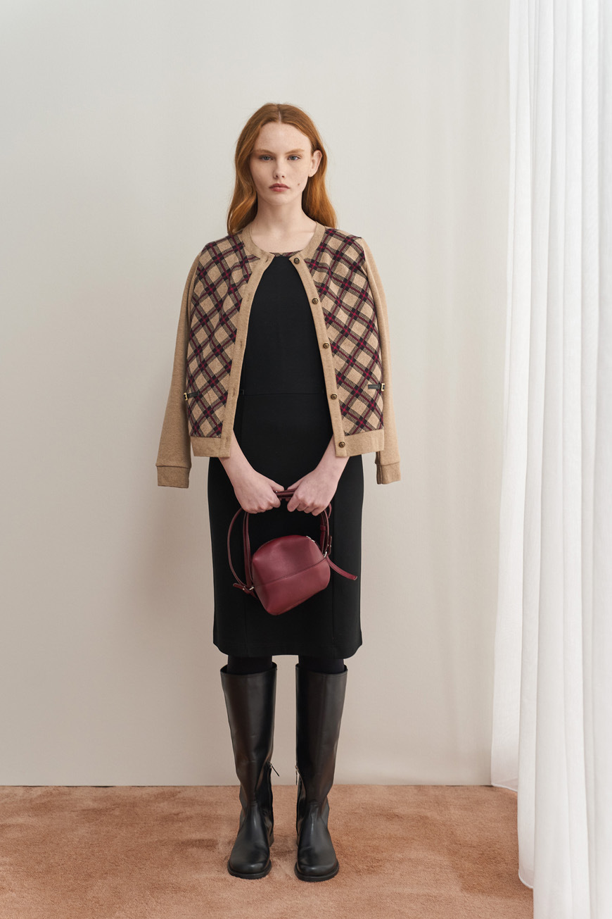 12726 Ζακέτα tartan ζακάρ (2)