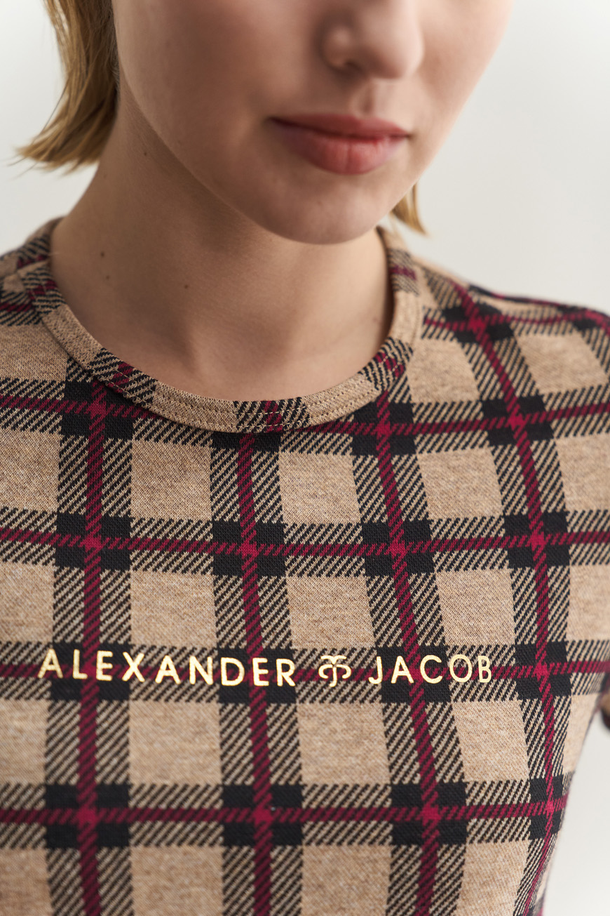 12727 Τοπ tartan με Logo (2)