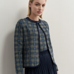 12734 Ζακέτα tartan με contrast ρέλι (1)