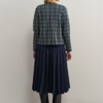 12734 Ζακέτα tartan με contrast ρέλι (4)